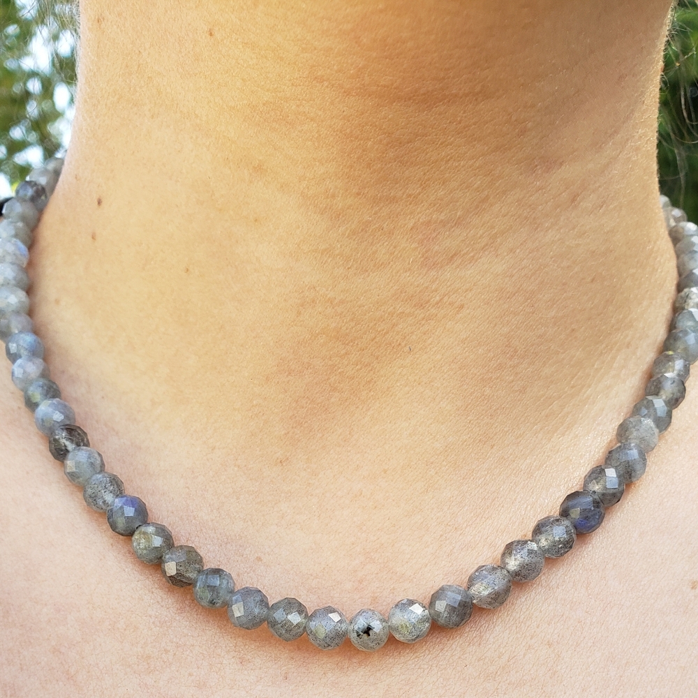 Labradorite necklace